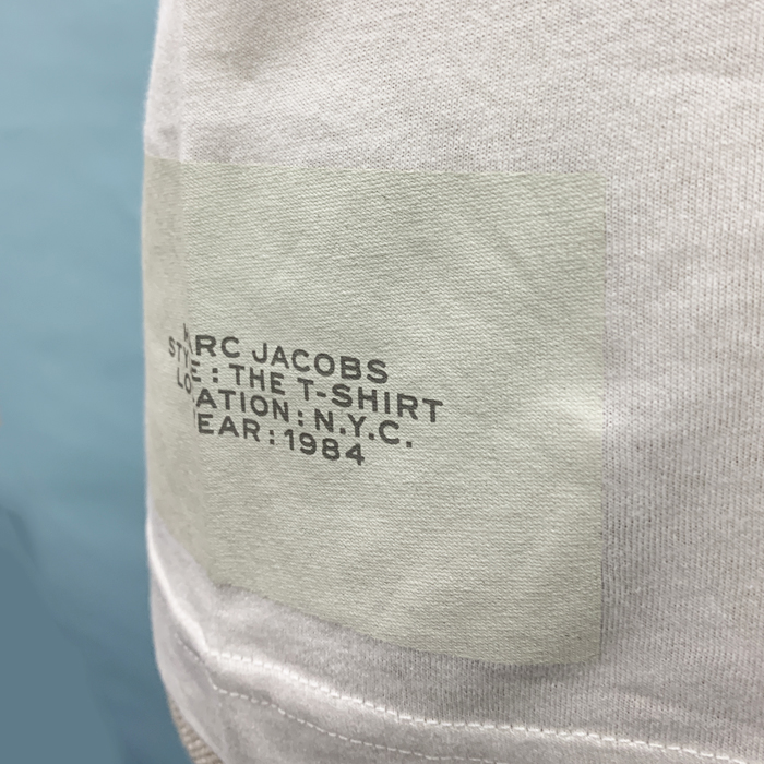 【BONUS ストア+5％】マークジェイコブス Tシャツ 半袖Tシャツ ホワイト レディース C631C07PF21 MARC JACOBS｜b-3｜09