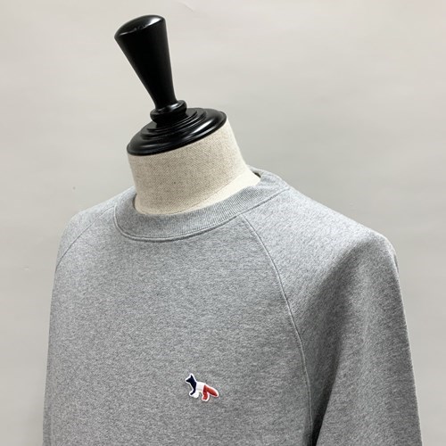 MAISON KITSUNE メゾンキツネ スウェットシャツ TRICOLOR FOX