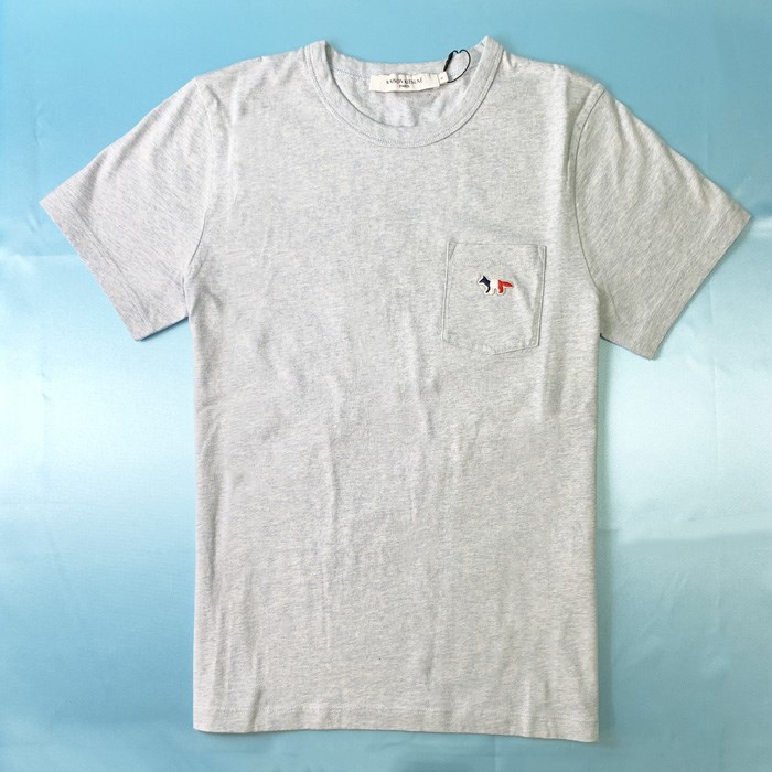 (メゾンキツネ) Tricolor Fox Tシャツ FW00107KJ0010 MAISON KITSUNE メゾンキツネ Tシャツ 半袖 人気 TRICOLOR FOX