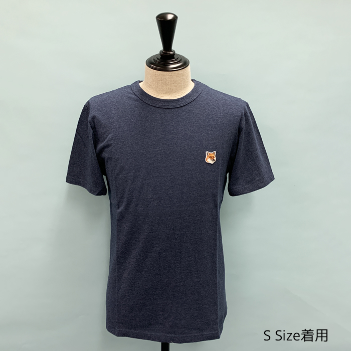 MAISON KITSUNE（メゾン キツネ） Tシャツ 半袖 人気 FOX HEAD CLASSIC