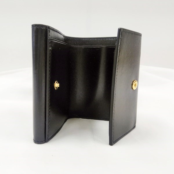 【本日最終日値下げ】JIL SANDER 黒 レザー 二つ折り財布　がま口 二つ折り財布 がま口（JIL SANDER）のおすすめ人気商品一覧 通販