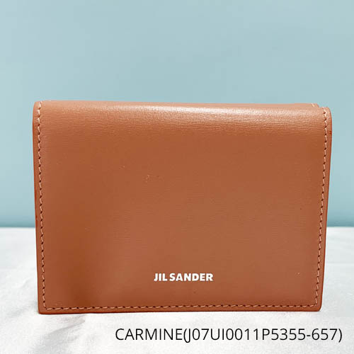 財布 二つ折り（JIL SANDER／ファッション）（色：ピンク系）の