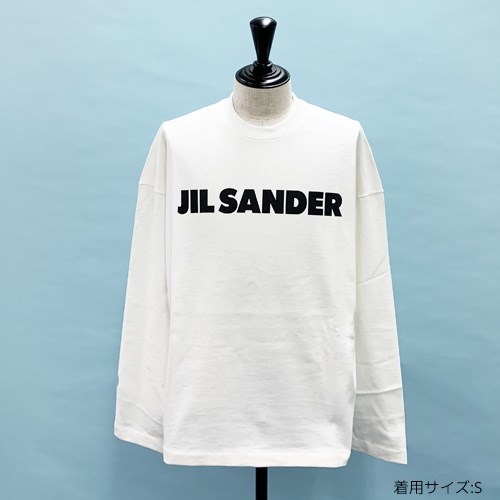 【関税込み】 ☆Jil Sander☆ ロゴ 長袖 スウェットシャツ 関税負担なし☆Jil Sander ジルサンダー ロゴスウェット
