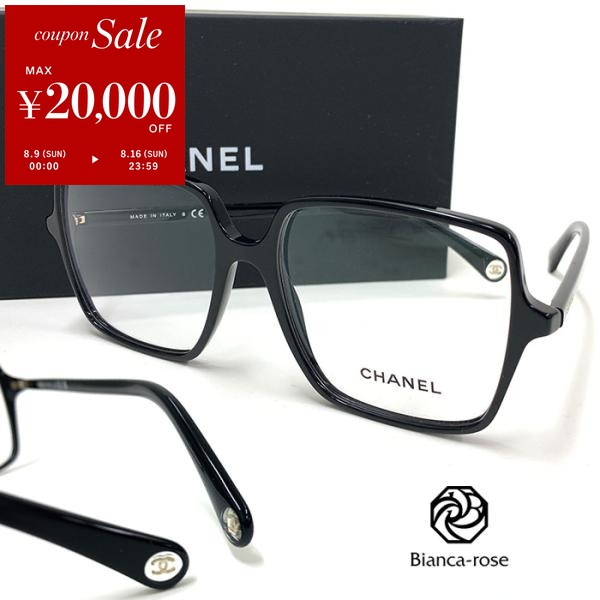 CHANEL（シャネル） スクエア シェイプ オプティカル C622 ブラック