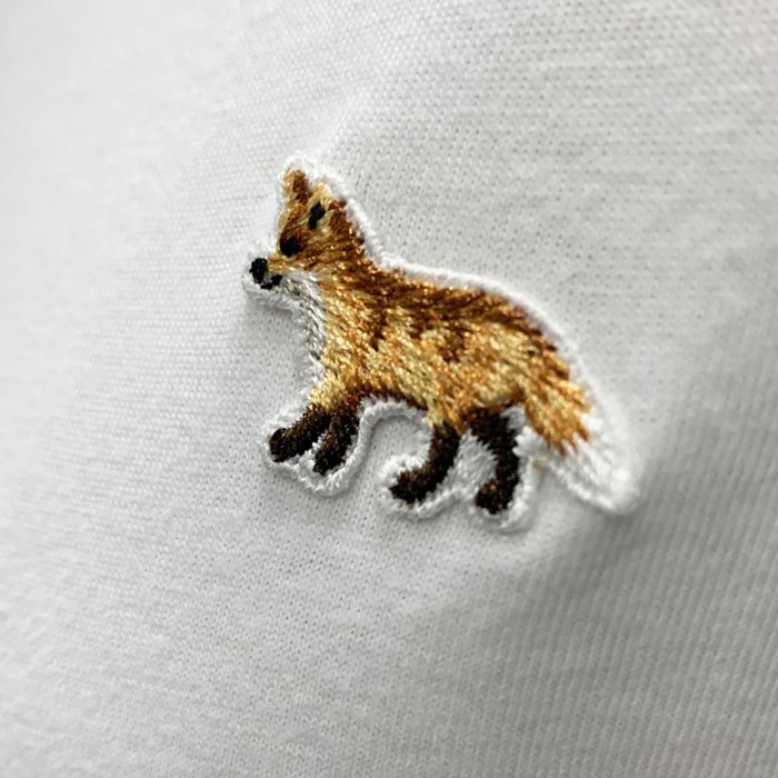 MAISON KITSUNE メゾンキツネ Tシャツ ホワイト MW00110KJ0008