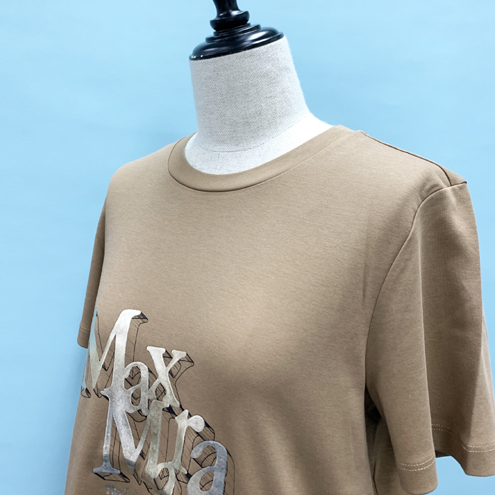 Max Mara - S MAX MARA Tシャツ ONDA ジャージー ロゴ スウェットシャツ S MAXMARA（エスマックスマーラ） マックスマーラ S MAX MARA Tシャツ
