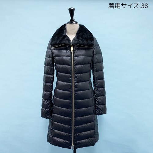HERNO（ヘルノ） ダウンジャケット アウター Elisa ファー付き ダウン