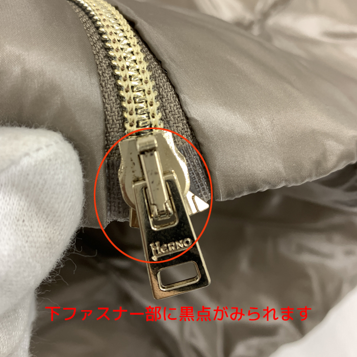 【爆買】【訳あり】ヘルノ ダウンジャケット アウター コート トレンチコート MATILDE レディース  トープ PI1283DIC12017 HERNOの画像