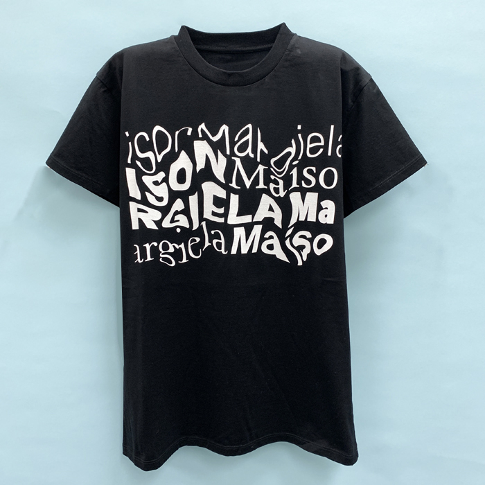 Maison Margiela（メゾンマルジェラ） Tシャツ ディストーテッド ロゴ 