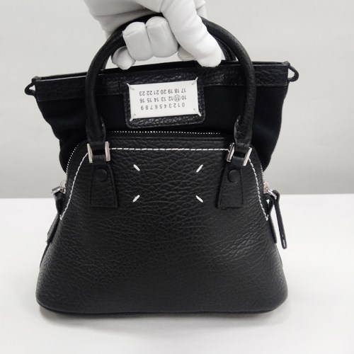 メゾンマルジェラ ショルダーバッグ レザー 5AC Classiqueマイクロ バッグ レディース ブラック S56WG0081P4455 MAISON MARGIELA | Maison Margiela | 07