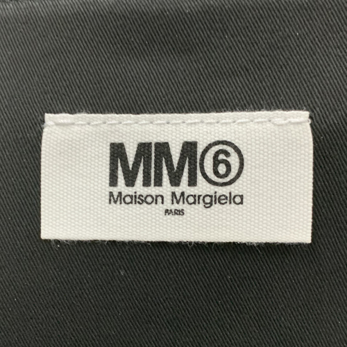 【爆買】【訳あり(1)】 Curved shopping bag  レディース ブラック SB5WC0005P1245 MM6 MAISON MARGIELAの画像