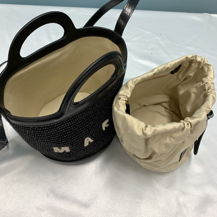 マルニ　カゴバッグ　ショルダーバッグ　marni ラフィア MARNI マルニ かごバッグ ショルダー レザー ラフィア