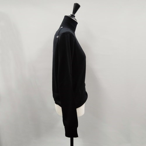 【爆買】メゾン・マルジェラ トップス ハイネックセーター ニット レディース ブラッ ク SI0HA0006S17814 MAISON MARG IELAの画像