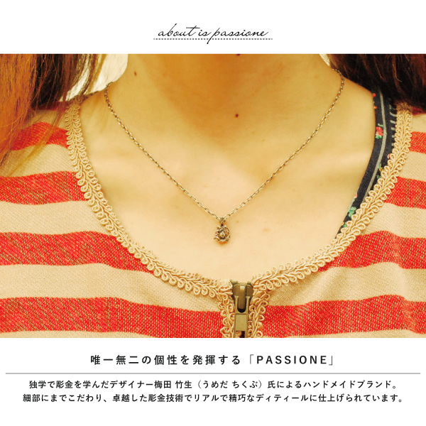 ネックレス ペンダント てんとう虫 天道虫 シルバー925 メンズ