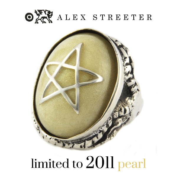 アレックスストリーター Alex Streeter エンジェルハートリング 2011年 限定 リミテッド パールホワイト
