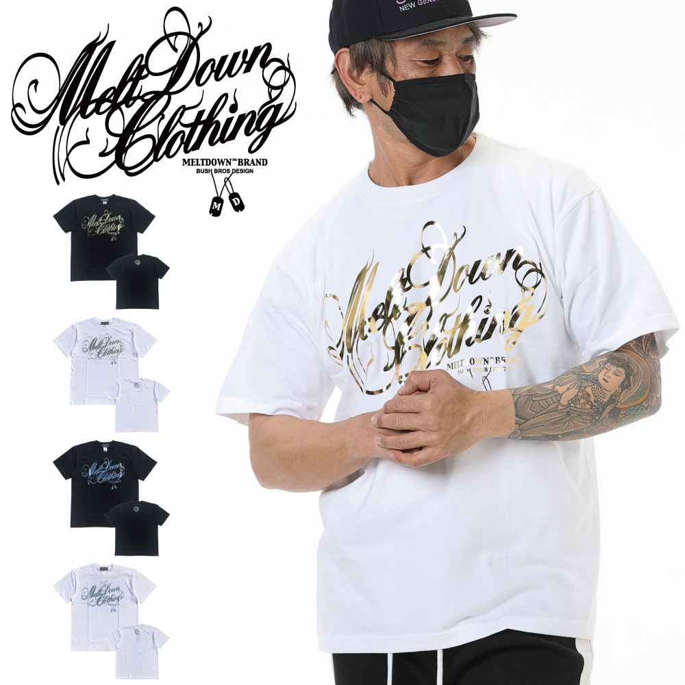 MELTDOWN(メルトダウン) Tシャツ FOIL SCRIPT S/S TEE(MD-SS02