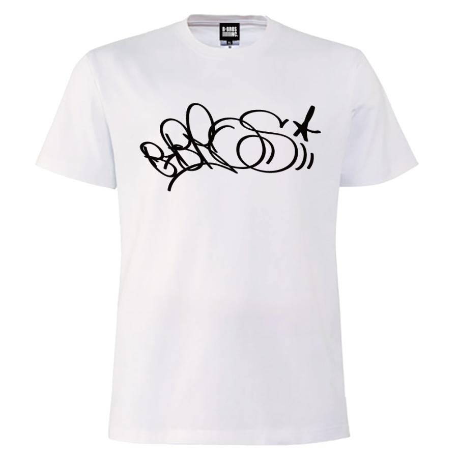 BUSH BROS DESIGN(ブッシュブロスデザイン) 半袖Tシャツ SIGN S/S TEE(BBD-SS004) ストリート系 B系 HIOHOP タギング タグ ロゴ B-BROSinc. 大きいサイズ｜b-bros｜02