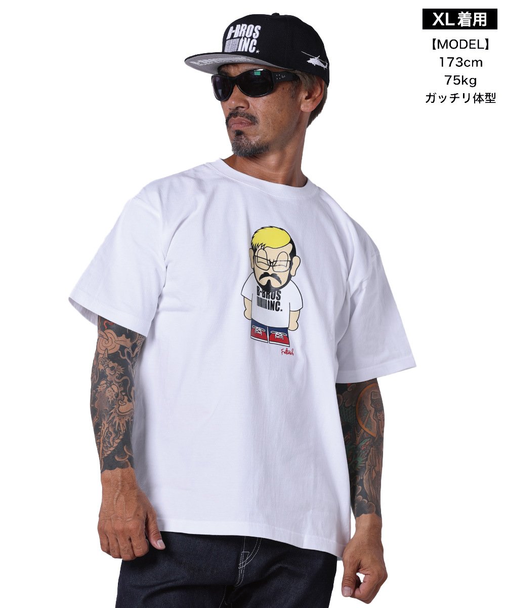 BUSH BROS DESIGN(ブッシュブロスデザイン) 半袖Tシャツ FIGURE S/S