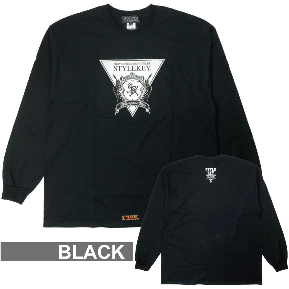 STYLEKEY(スタイルキー) 長袖Tシャツ TRIANGLE LOGO L/S TEE(SK23...