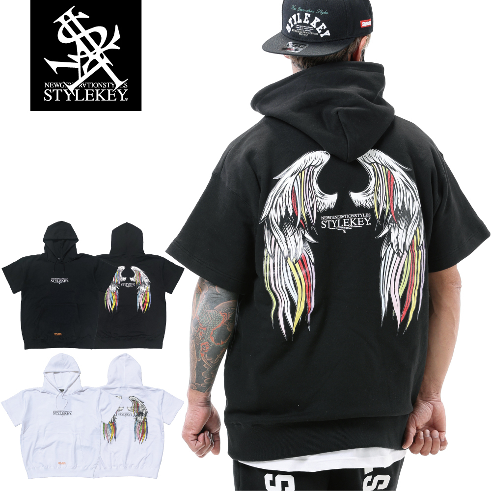 STYLEKEY スタイルキー 半袖スウェットパーカー SERAPH S/S HOOD SWEAT