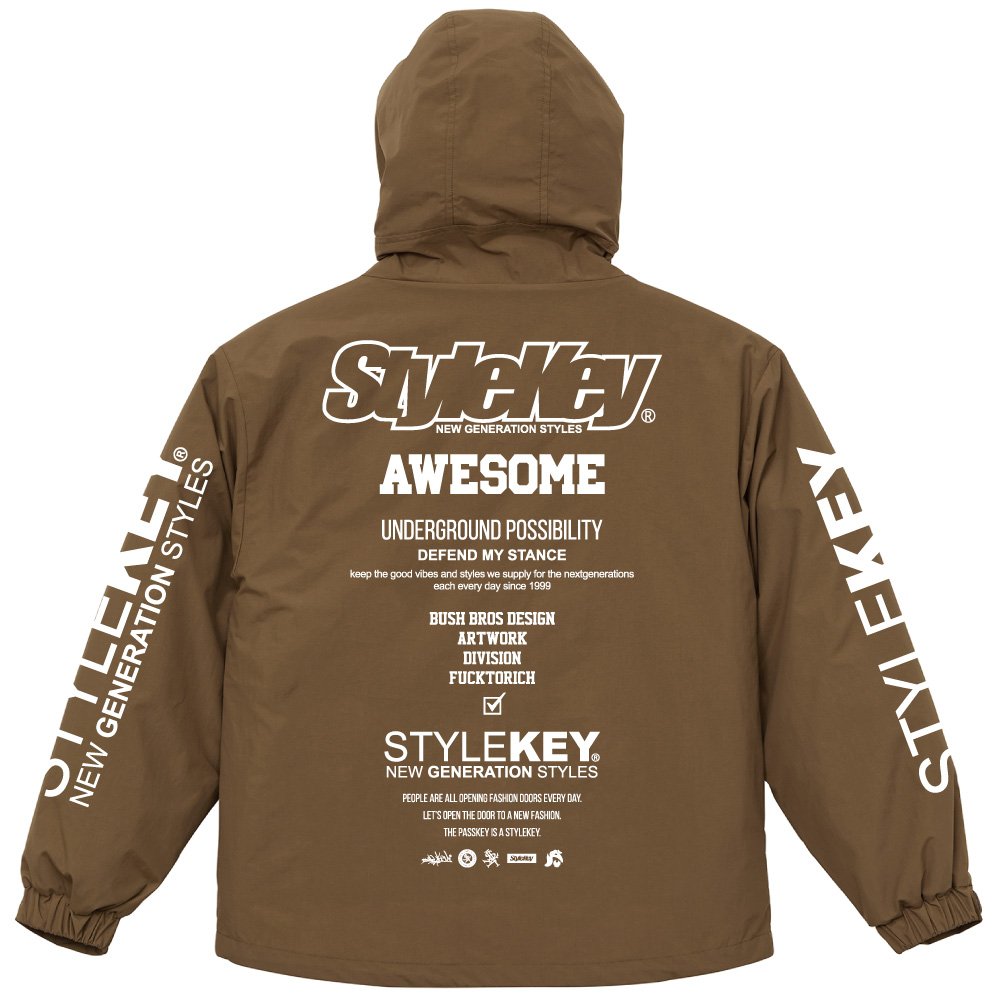 STYLEKEY(スタイルキー) シェルパーカー MANUAL SHELL PARKA(SK23FW...