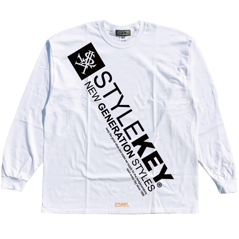 STYLEKEY(スタイルキー) 長袖Tシャツ DIAGONAL L/S TEE(SK23FW-LS...