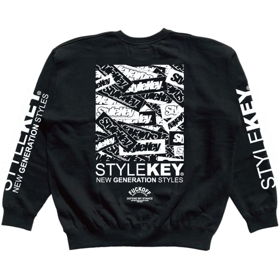 STYLEKEY(スタイルキー) クルースウェット MUMMY CREW SWEAT(SK23FW-SWC02) ロゴ ストリート系 トレーナー B系 ヒップホップ 大きいサイズ｜b-bros｜02