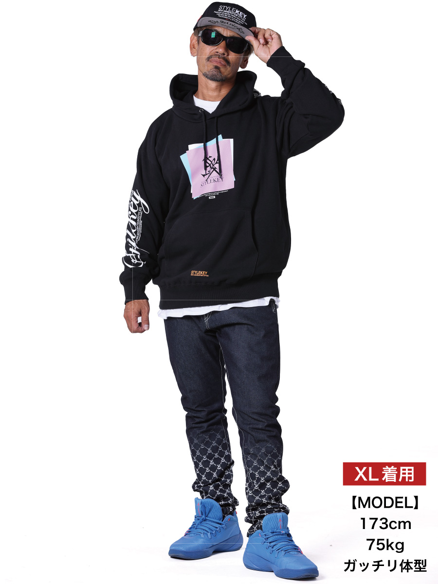 StyleKey（スタイルキー） スウェットパーカー ORIGAMI HOOD SWEAT