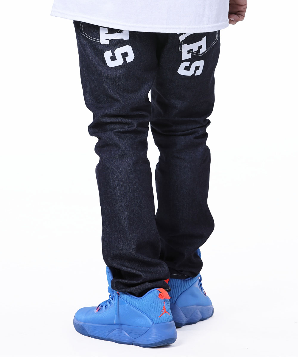 STYLEKEY スタイルキー デニムパンツ ARCH LOGO SLIM DENIM PANTS