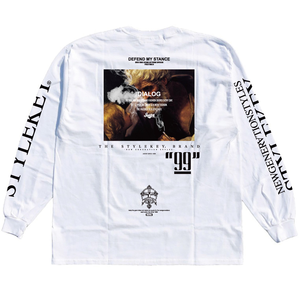 STYLEKEY(スタイルキー) 長袖Tシャツ DIALOG L/S TEE(SK24SP-LS08...