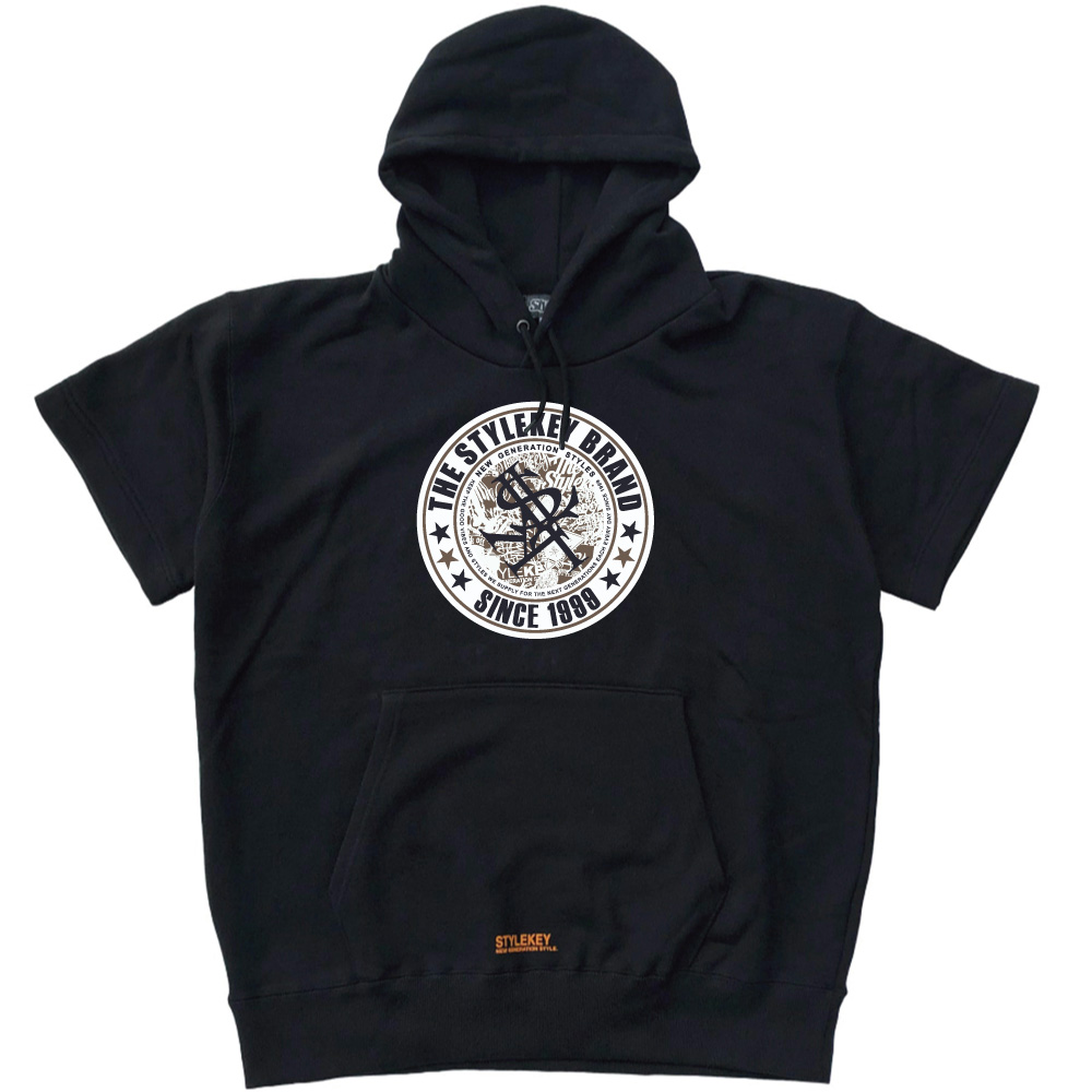 StyleKey（スタイルキー） 半袖スウェットパーカー GRAPHIC FACTORY S 