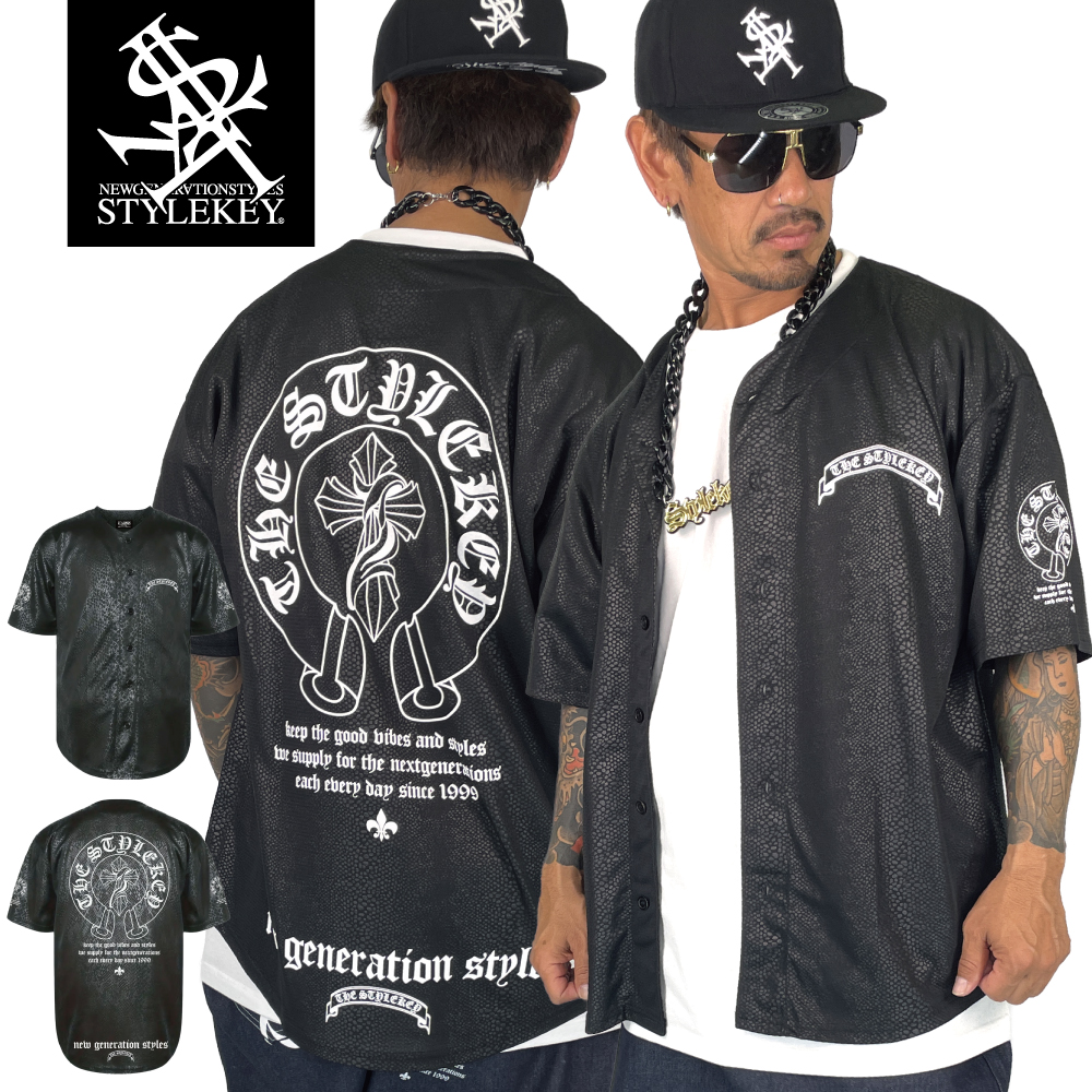 stylekey zip半袖パーカ　2枚 4L StyleKey（スタイルキー） 半袖ジップスウェットパーカー SPLASHER S/S