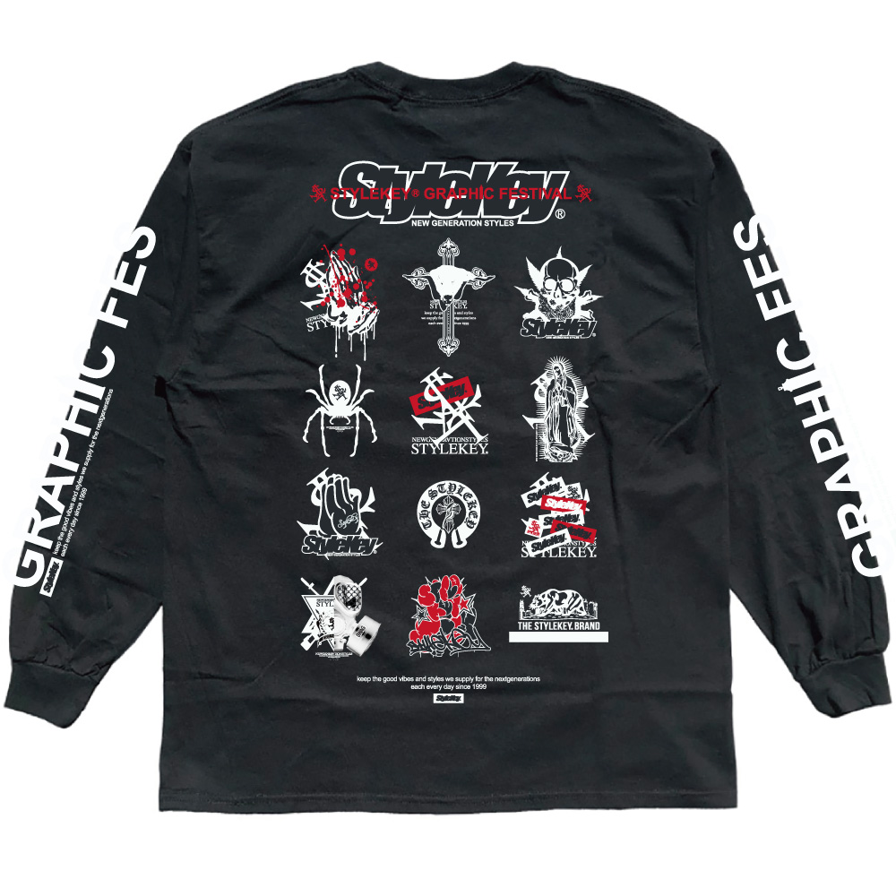 STYLEKEY CLASSIC LABEL(スタイルキー クラシック・レーベル) 長袖Tシャツ G...