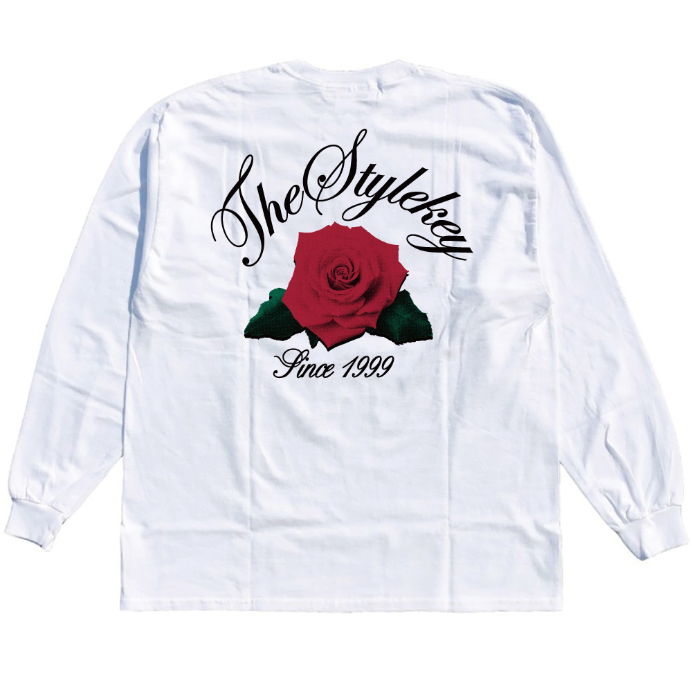 STYLEKEY CLASSIC LABEL(スタイルキー クラシック・レーベル) 長袖Tシャツ BLOOMING L/S TEE(SK99CL-LS20) ロンT ストリート ヒップホップ 大きいサイズ｜b-bros｜02