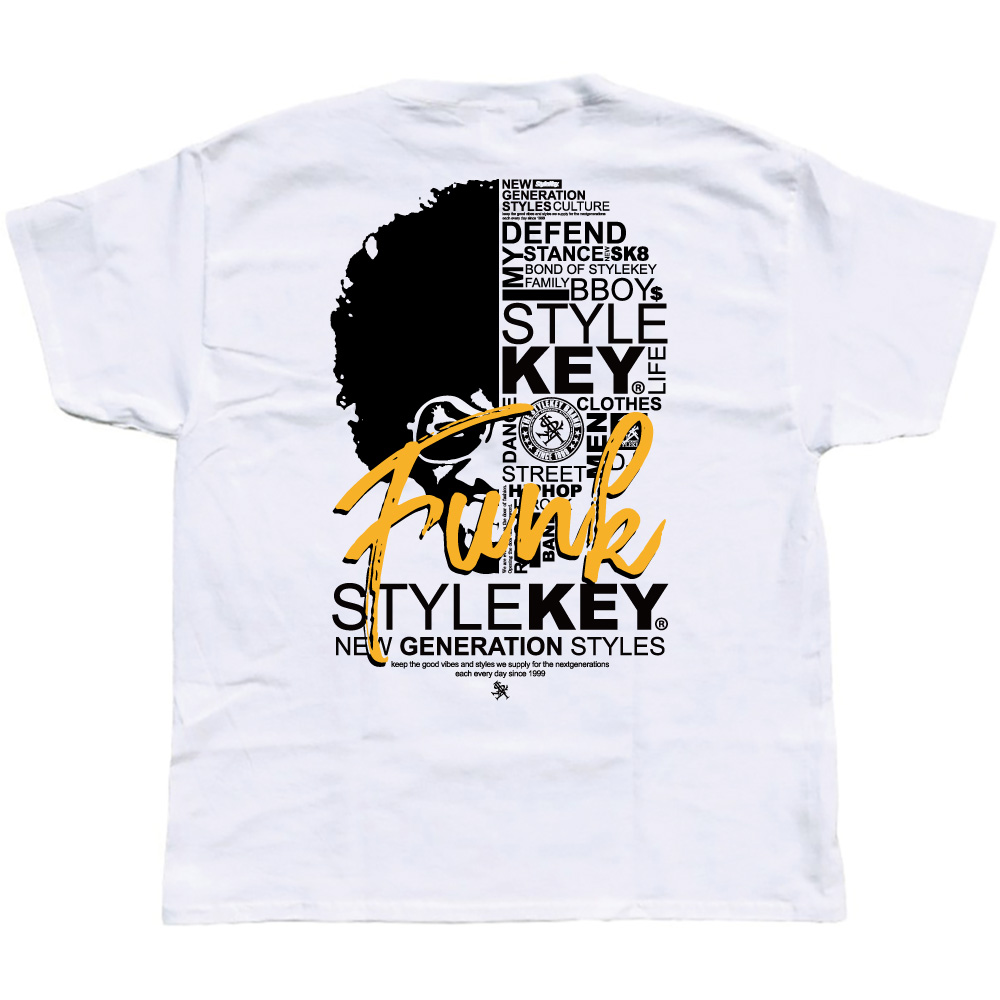 STYLEKEY CLASSIC LABEL スタイルキー クラシック・レーベル 半袖Tシャツ FUNK S/S TEE(SK99CL-SS34) ストリート系 B系 HIPHOP 大きいサイズ｜b-bros｜02