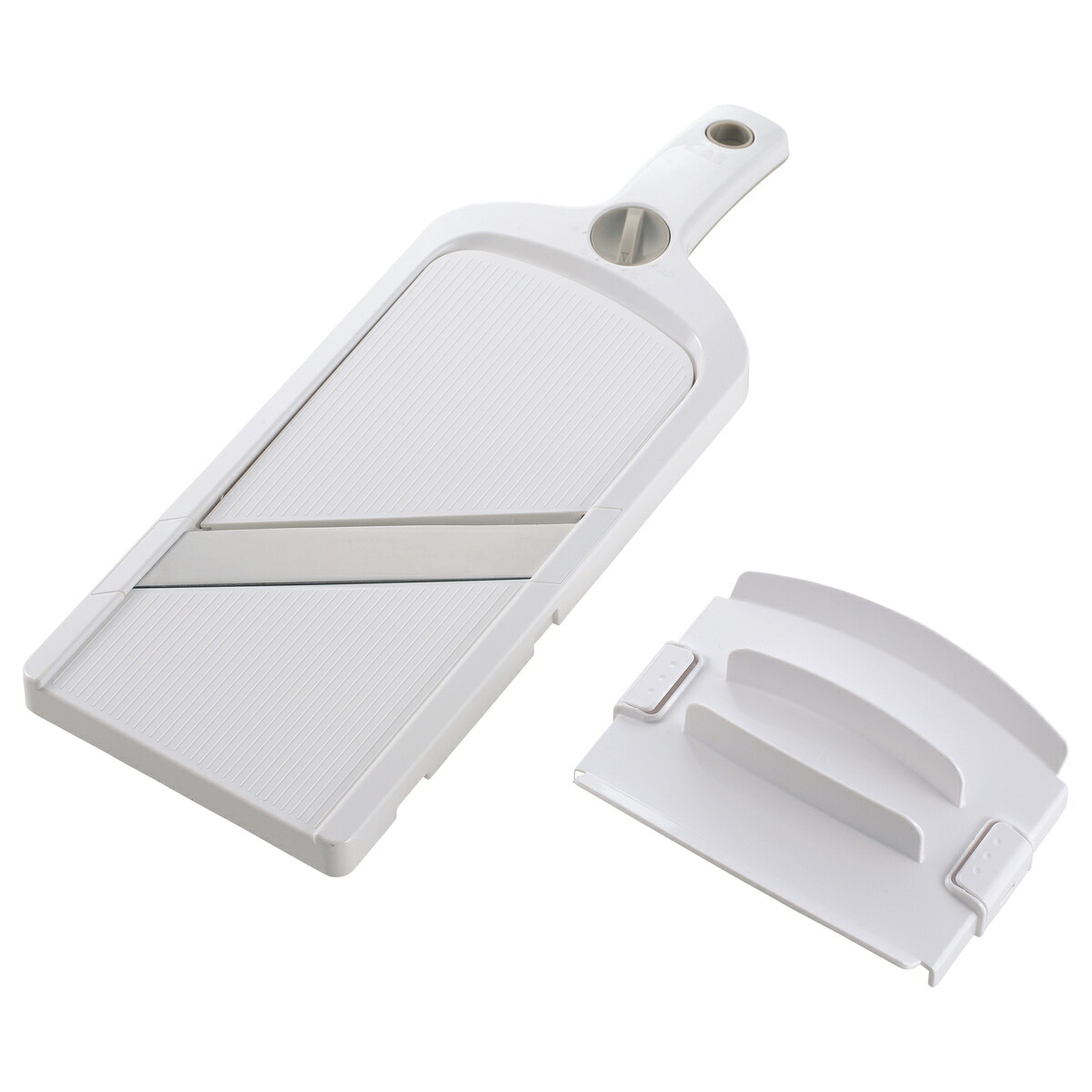 貝印 KK 可変式ワイドスライサー（指ガード付き） DH8026 （ きざむ