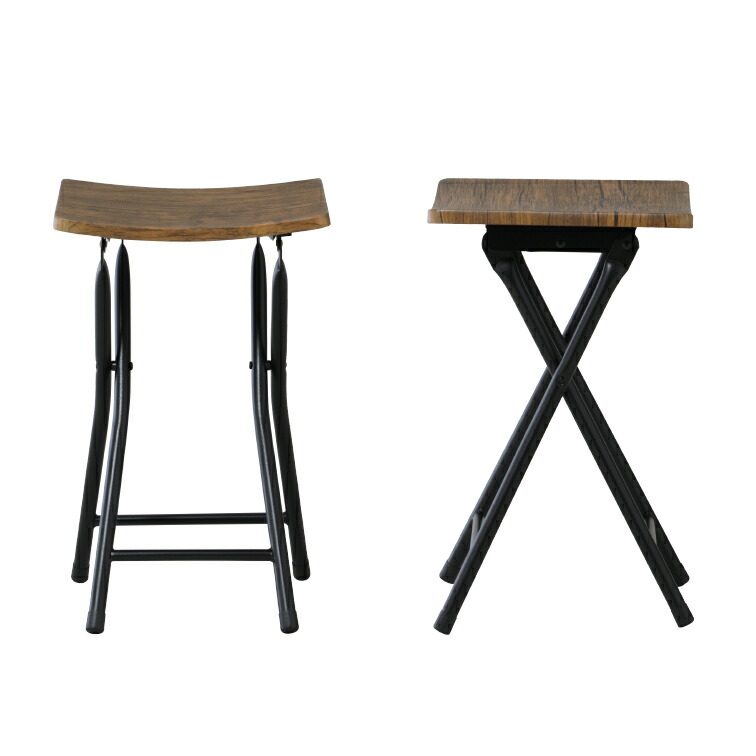 弘益 PFC-VS1 フォールディングスツール 背なし( おしゃれ 椅子