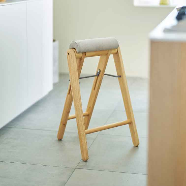 キッチン用にも スツール ハイチェア TITTO-FH ( フォールディング
