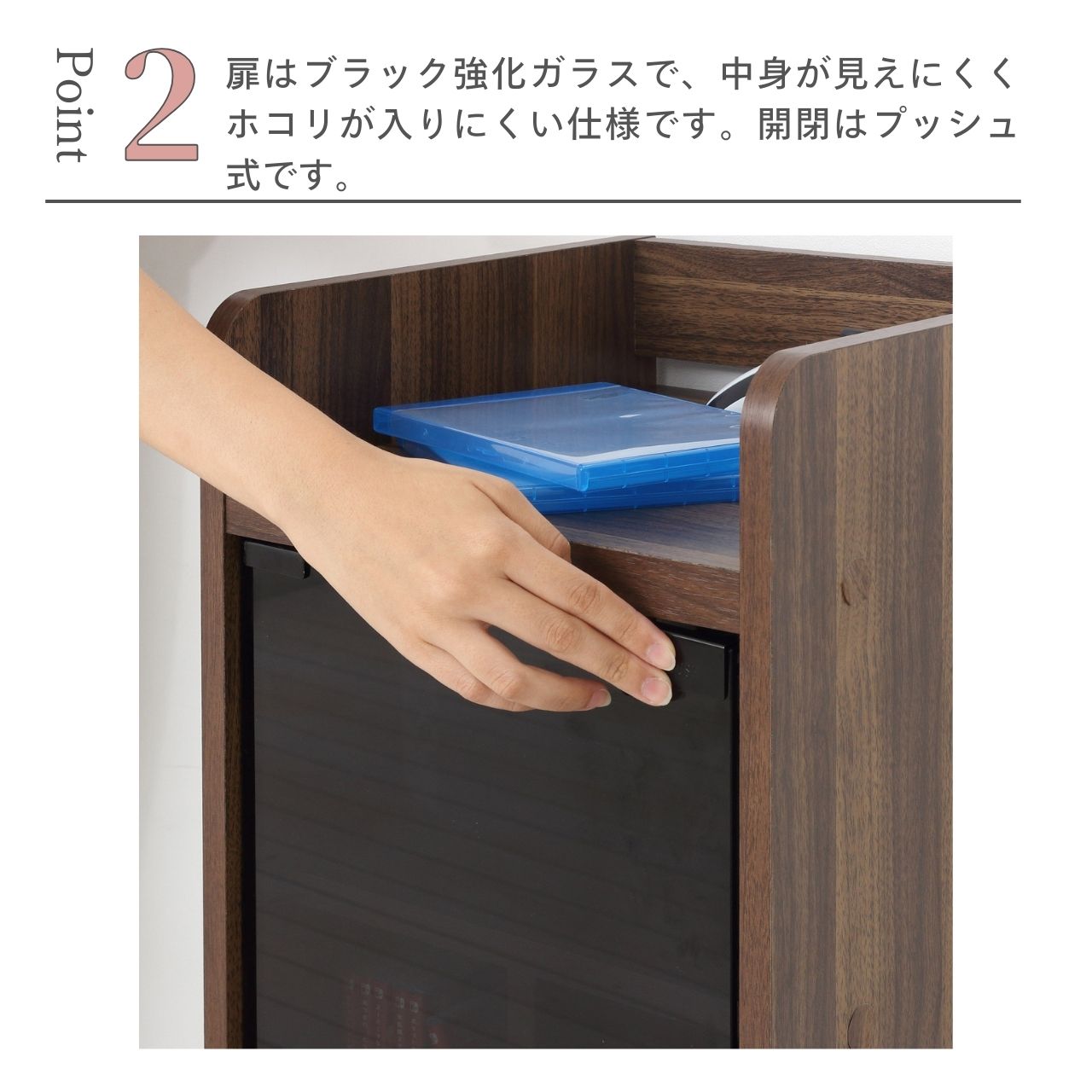 クロシオ ゲーム機ラック キャスター付き ( PS5 スイッチ 収納ラック