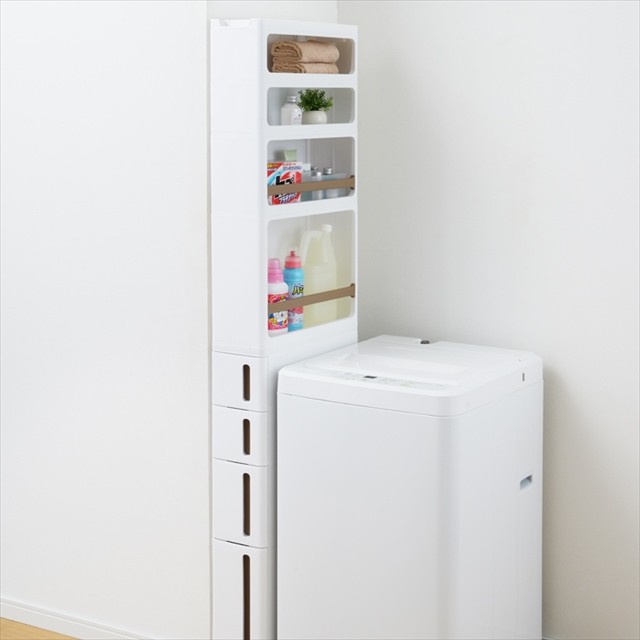 JEJアステージ 隙間収納 17cm 調味料ラック キッチン 洗面所 スパイス