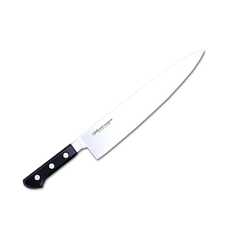 Misono ミソノ刃物 モリブデン鋼 牛刀 26cm 9寸　包丁　洋包丁 包丁の通販専門店】包丁屋.com / Misono モリブデン鋼シリーズ ツバ付 牛刀