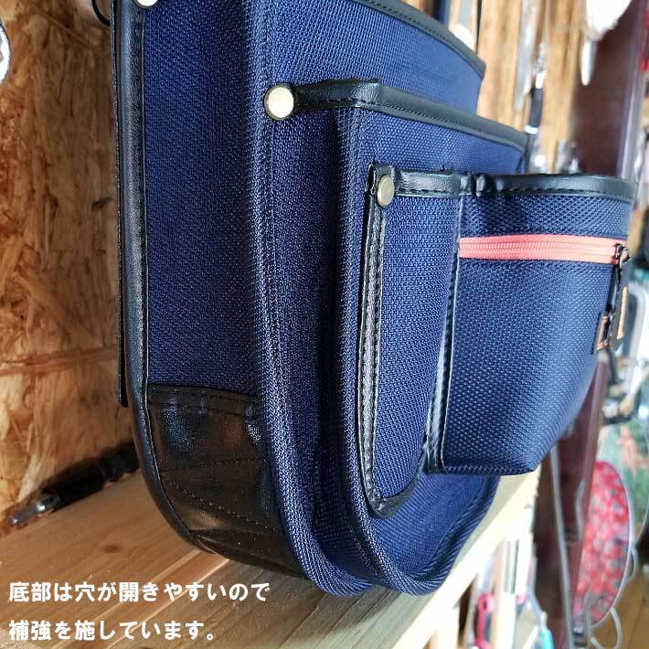 BEST TOOL 腰袋 釘袋 ナイロン仮枠釘袋底丸 ファスナー付 BK07F 電気