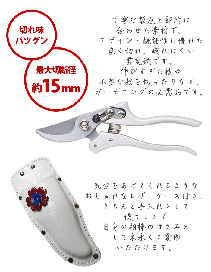 【値下げ】新品•未使用　本革　剪定鋏入、ショルダー 000000007826_gRBpBb6.jpg