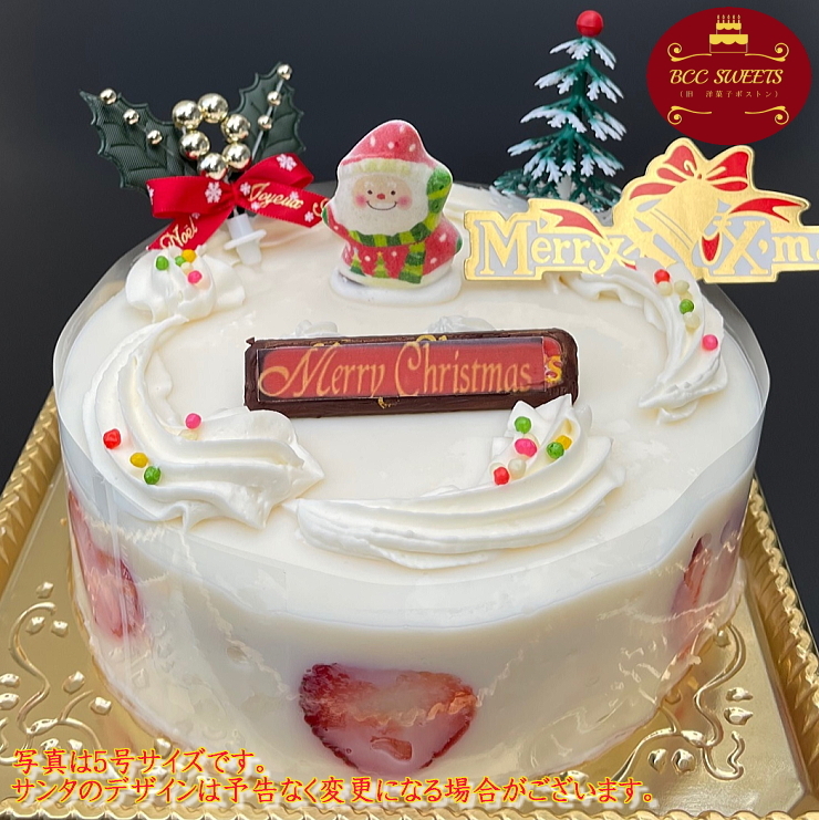 クリスマスケーキ 写真 大阪ヨーグルトケーキ