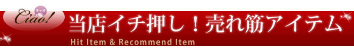 当店イチ押し売れ筋アイテム