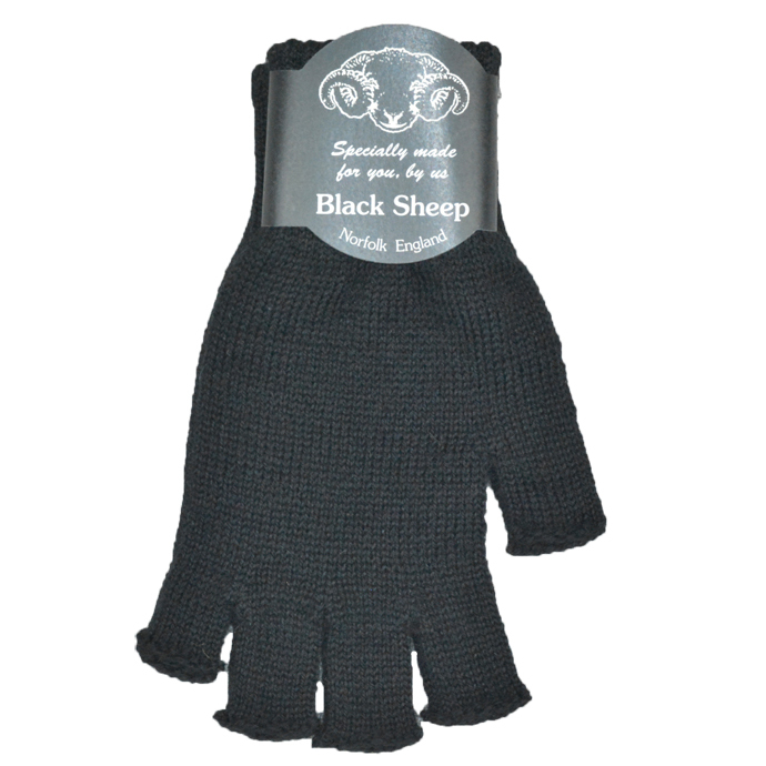 Black Sheep（ブラックシープ） フィンガーレス ニットグローブ ウール