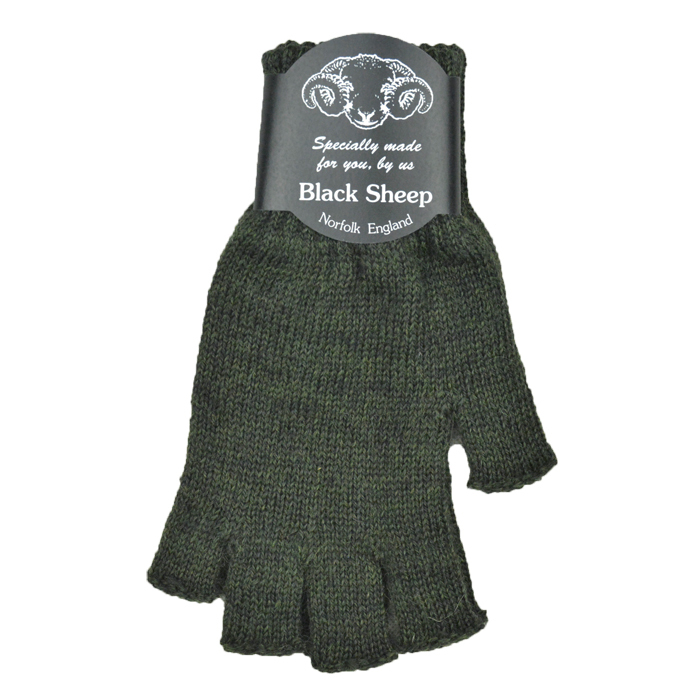 Black Sheep（ブラックシープ） フィンガーレス ニットグローブ ウール