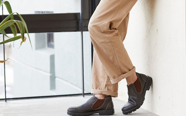 Blund stone　ブーツ　サイトゴア　ブラウン　レザー BLUNDSTONE Blundstone ブランドストーン 国内正規品 ブーツ