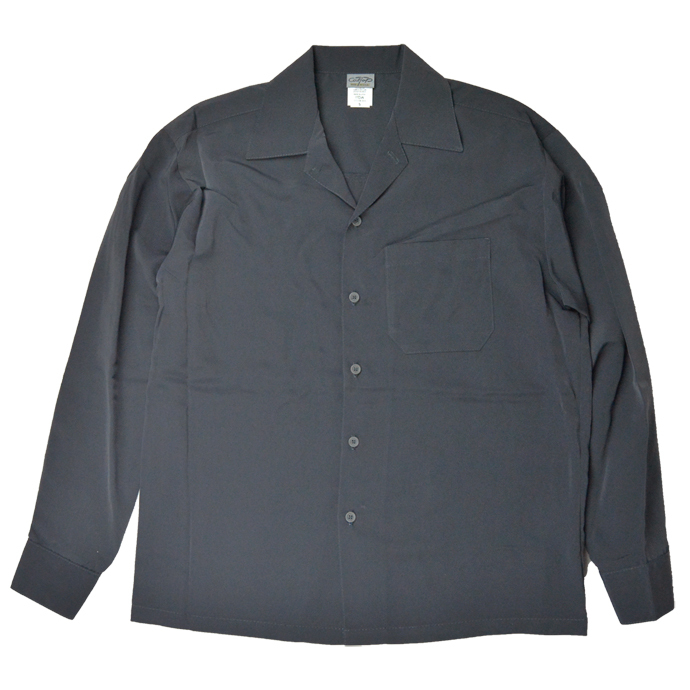 Cal Top（キャルトップ） オープンカラーシャツ 長袖シャツ ロング