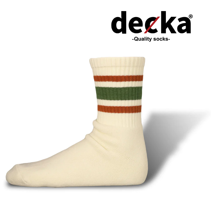 decka Quality socks  デカ スケーターソックス ショートレングス 80’s Skater Socks パイルソックス メンズ de-40｜b-e-shop｜02